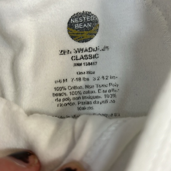 Nested Bean Zen Swaddle 0-6 Months bamboo blend - Picture 3 of 5